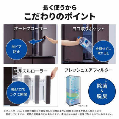 三菱 MITSUBISHI 冷蔵庫 Bシリーズ 5ドア 右開き 455L MR-B46J-W の