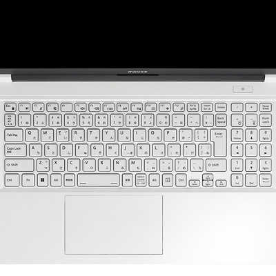 マウスコンピュータ ゲーミングノートパソコン ホワイトカラー G-Tune