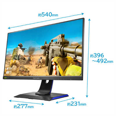 IOデータ ゲーミングモニター LCD-GD241JD GigaCrysta ［23.8型 /フル