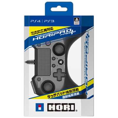 HORI ホリパッドFPSプラス for PlayStation4 PS4-025 (ブラック) の