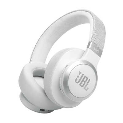 JBL ワイヤレスヘッドホン ノイズキャンセリング対応 ホワイト