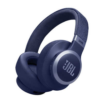 JBL ワイヤレスヘッドホン ノイズキャンセリング対応 ブルー