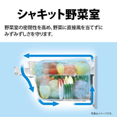 シャープ SHARP 冷蔵庫 3ドア どっちもドア(両開き) 350L SJ-GW35G-W