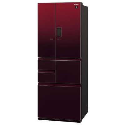 シャープ SHARP 冷蔵庫 6ドア フレンチドア(観音開き) 502L SJ-AF50H-R