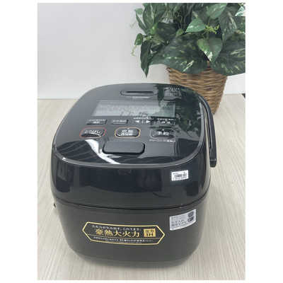象印マホービン ZOJIRUSHI 炊飯器 5.5合 極め炊き 圧力IH ブラック NW