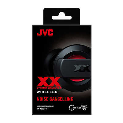 JVC フルワイヤレスイヤホン ノイズキャンセリング対応 リモコン