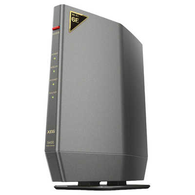 BUFFALO AirStation Wi-Fi 6E 対応トライバンドルーター チタニウム