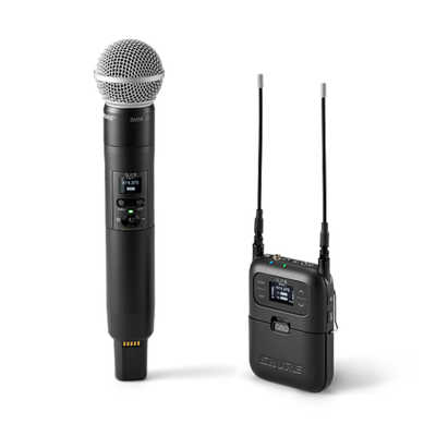SHURE ポータブルワイヤレスマイクシステム SM58ハンドヘルド型送信機