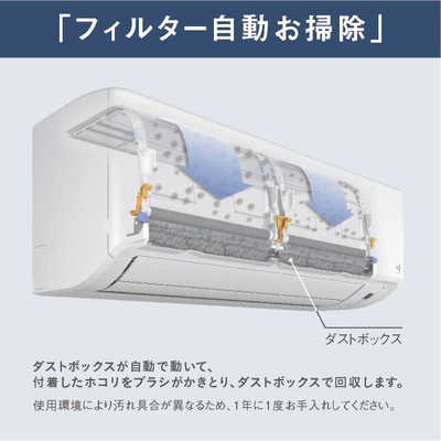 ダイキン DAIKIN エアコン Fシリーズ おもに6畳用 AN224AFS-W