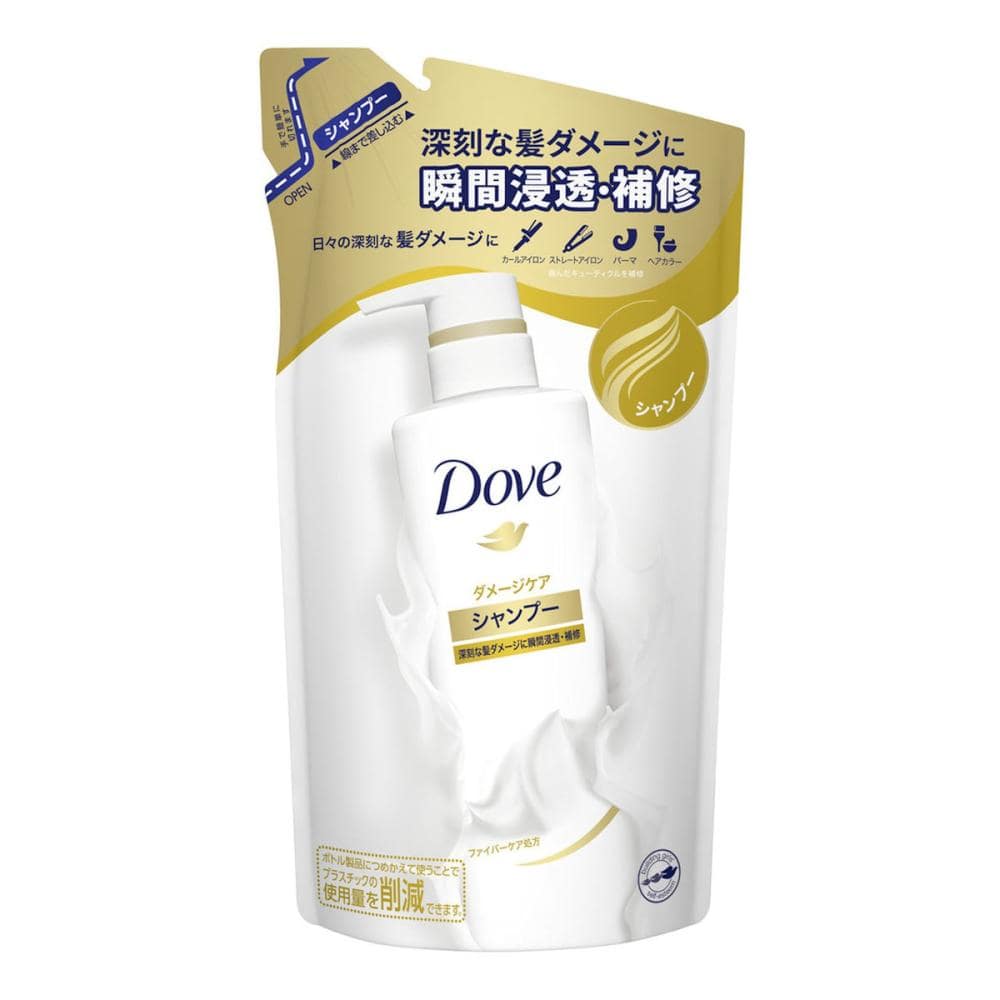 ユニリーバ ダヴ モイスチャーケア シャンプー 詰め替え用 350g の