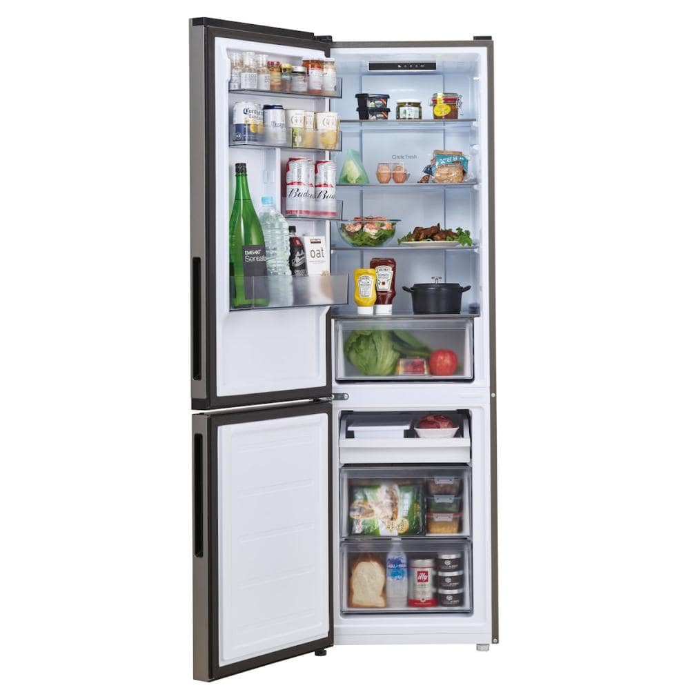 ハイアール 2ドア冷蔵庫 279L 左開き ステンレスシルバー JR