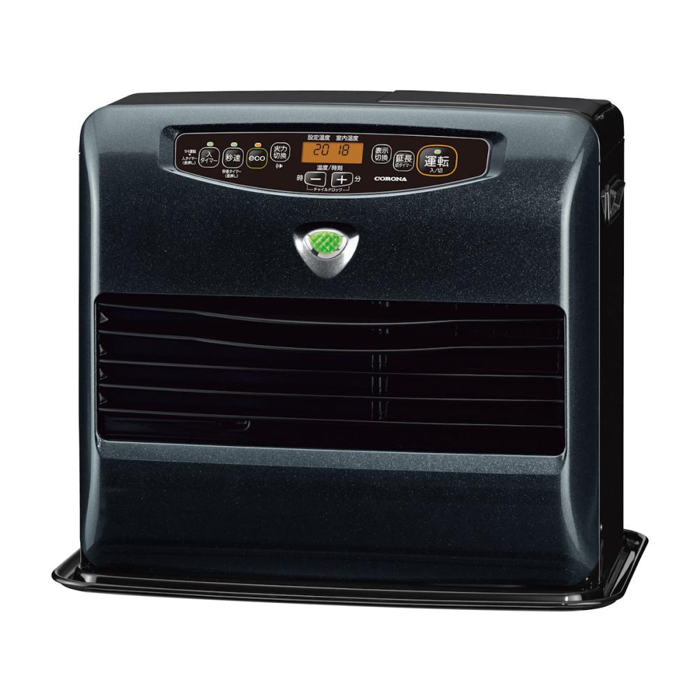 コロナ 石油ファンヒーター 木造15畳 パールホワイト KCF