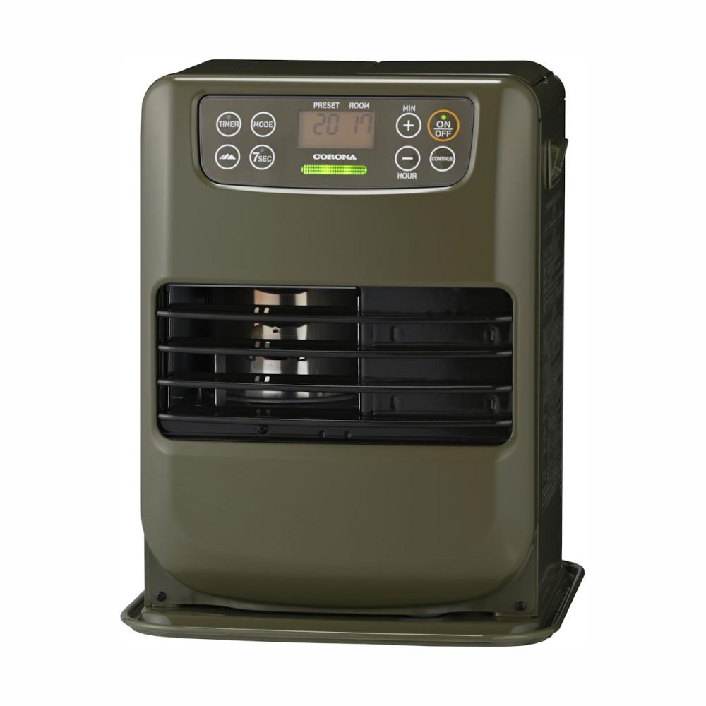 コロナ ポータブル電源対応ファンヒーター グリーン FH－CP25Y