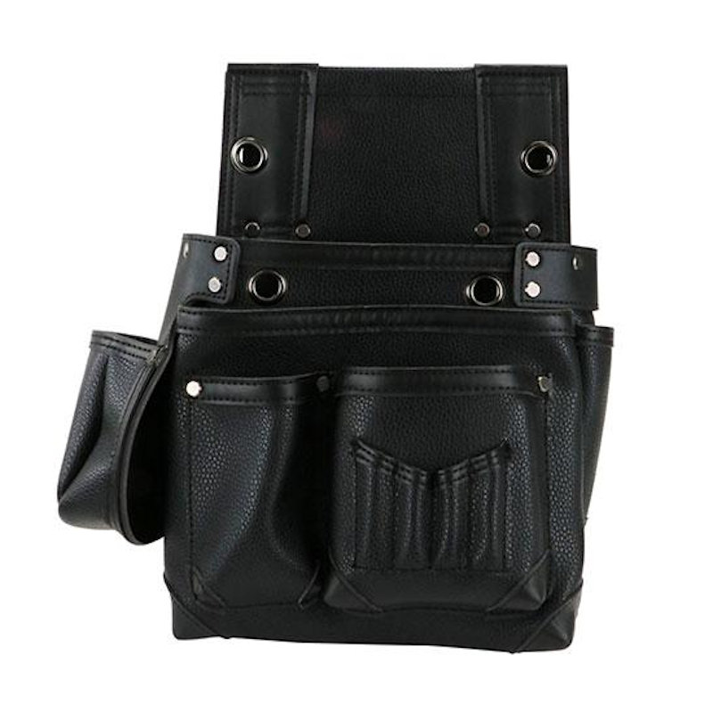 藤原産業 SK11 KURO 釘袋2段スィングポケット SSL－NB