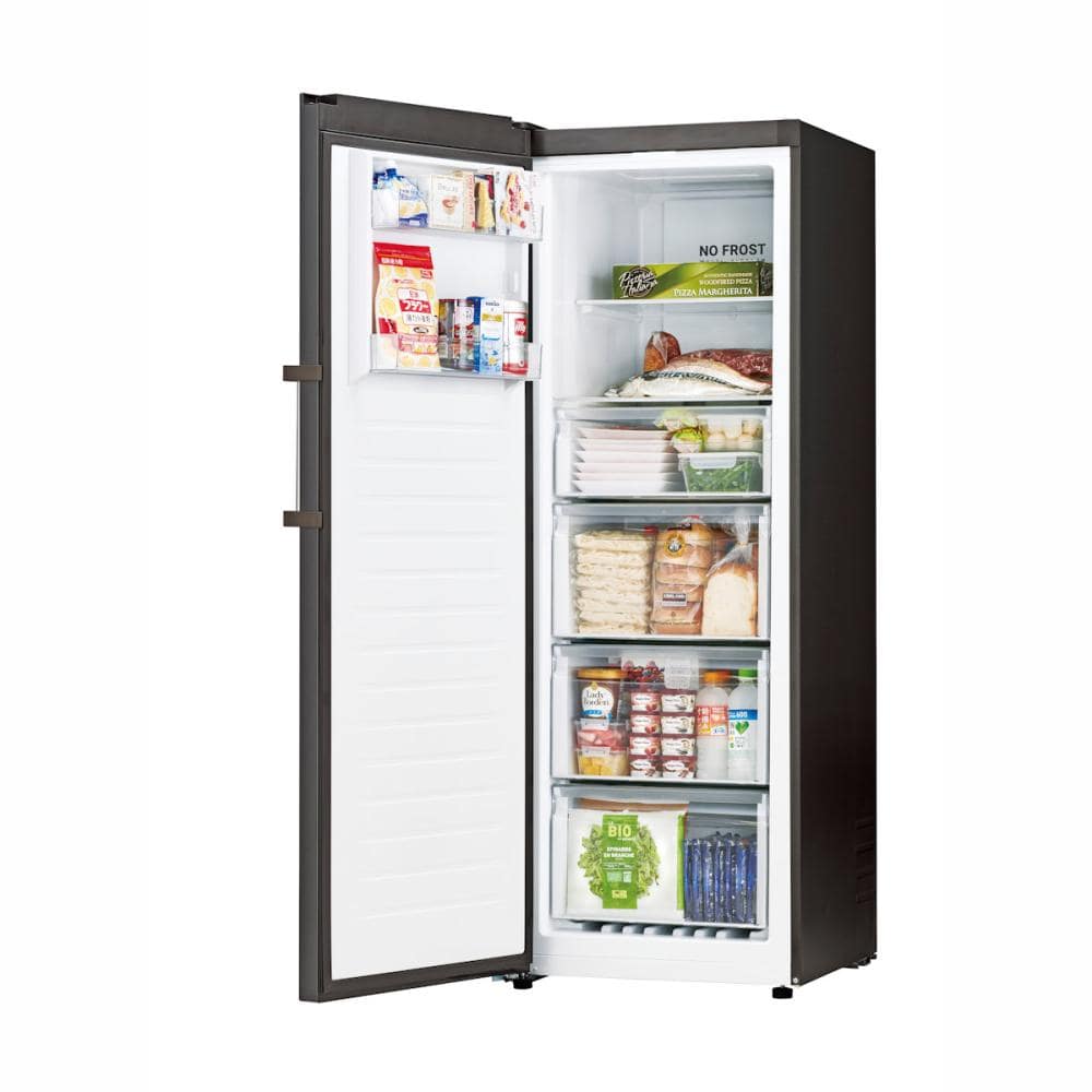 ハイアール フリーザー 前開き冷凍庫 左開き 280L ブラック JF