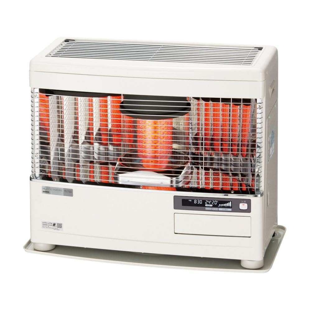 サンポット FF式輻射ストーブ カベック 木造18畳 ホワイト FFR