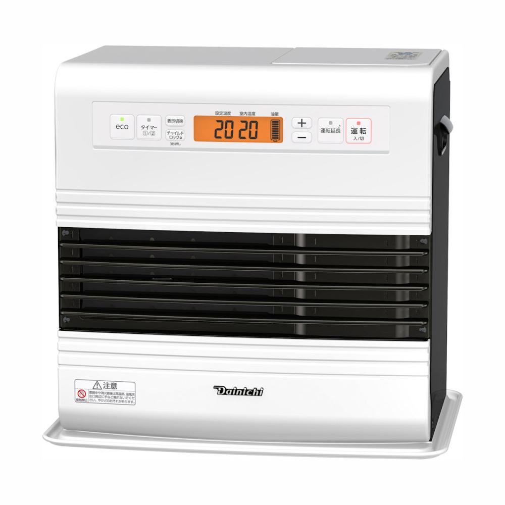 ダイニチ 石油ファンヒーター 木造15畳 スノーホワイト FW