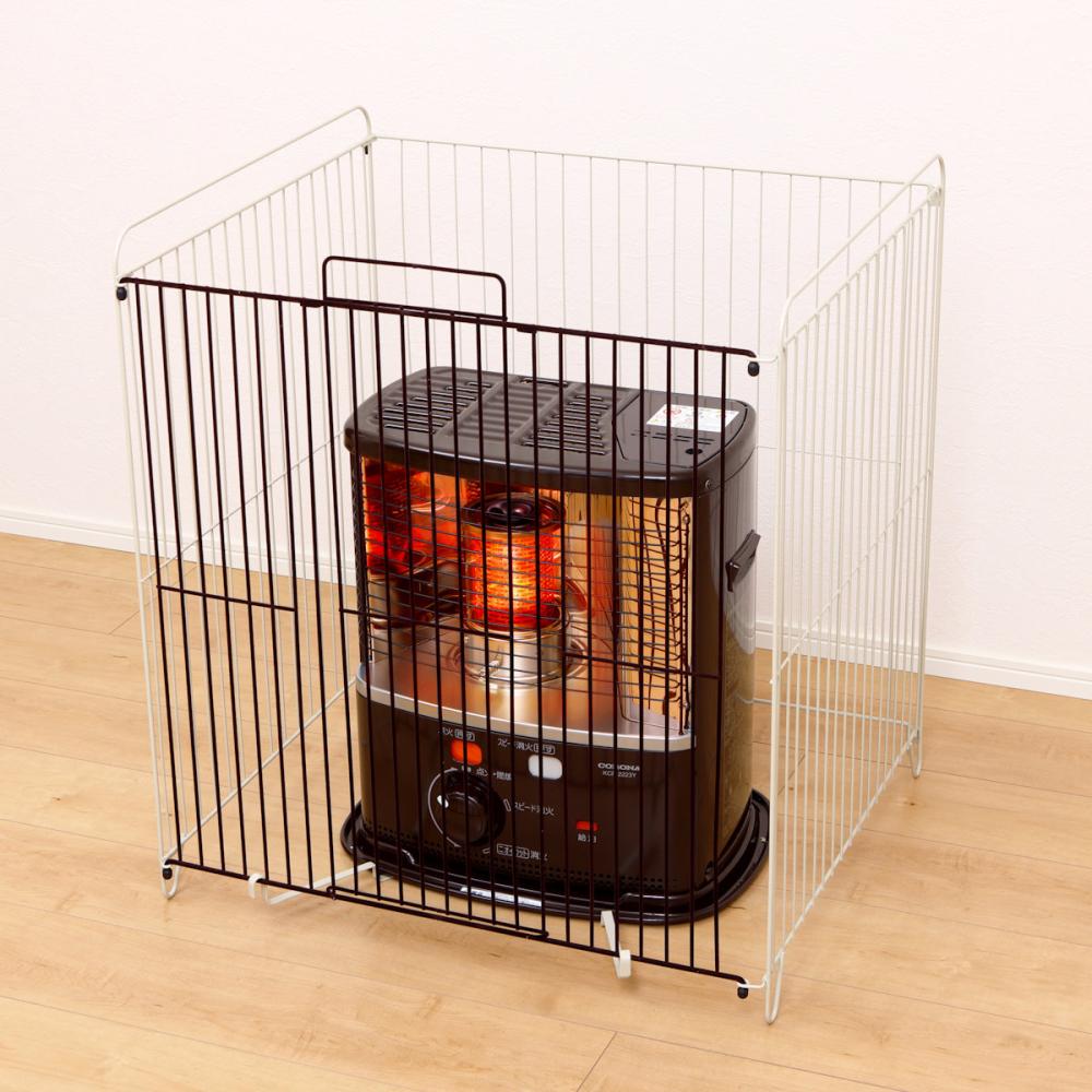 グリーンライフ ファンヒーター・ストーブ兼用ガード KFG－FX の