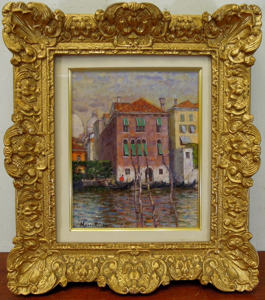 服部保 『ベネチヤ』 [古美術こもれび] 骨董,掛軸,絵画の買取と販売,名古屋