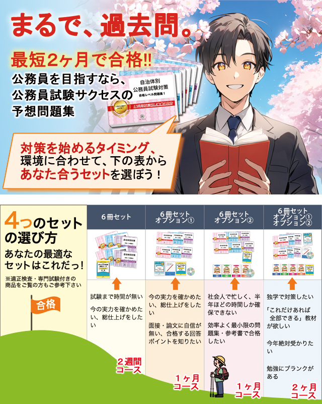 通販／鳥取県職員採用 合格セット問題集｜公務員試験サクセス