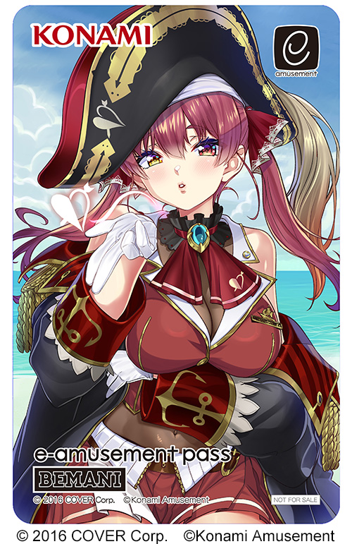 ホロライブ『宝鐘マリン』×『SOUND VOLTEX EXCEED GEAR』コラボ開催