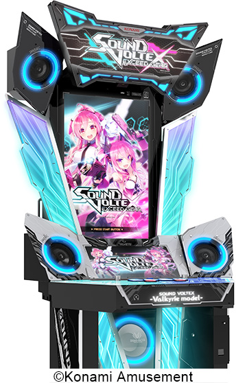 最新作『SOUND VOLTEX EXCEED GEAR』が新モデル「SOUND VOLTEX