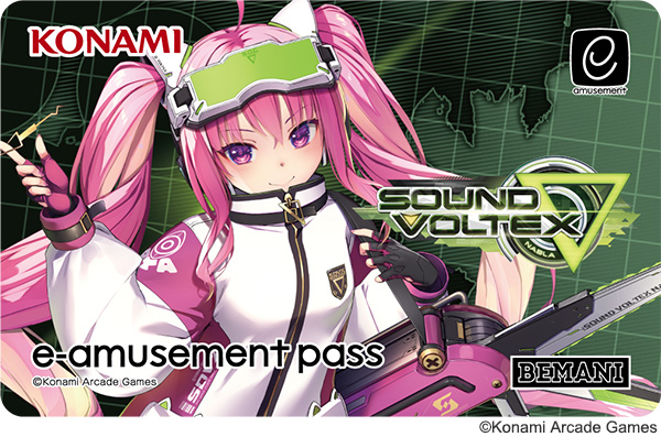 SOUND VOLTEX ∇』 制作決定！ ～新バージョンの特製e-amusement pass