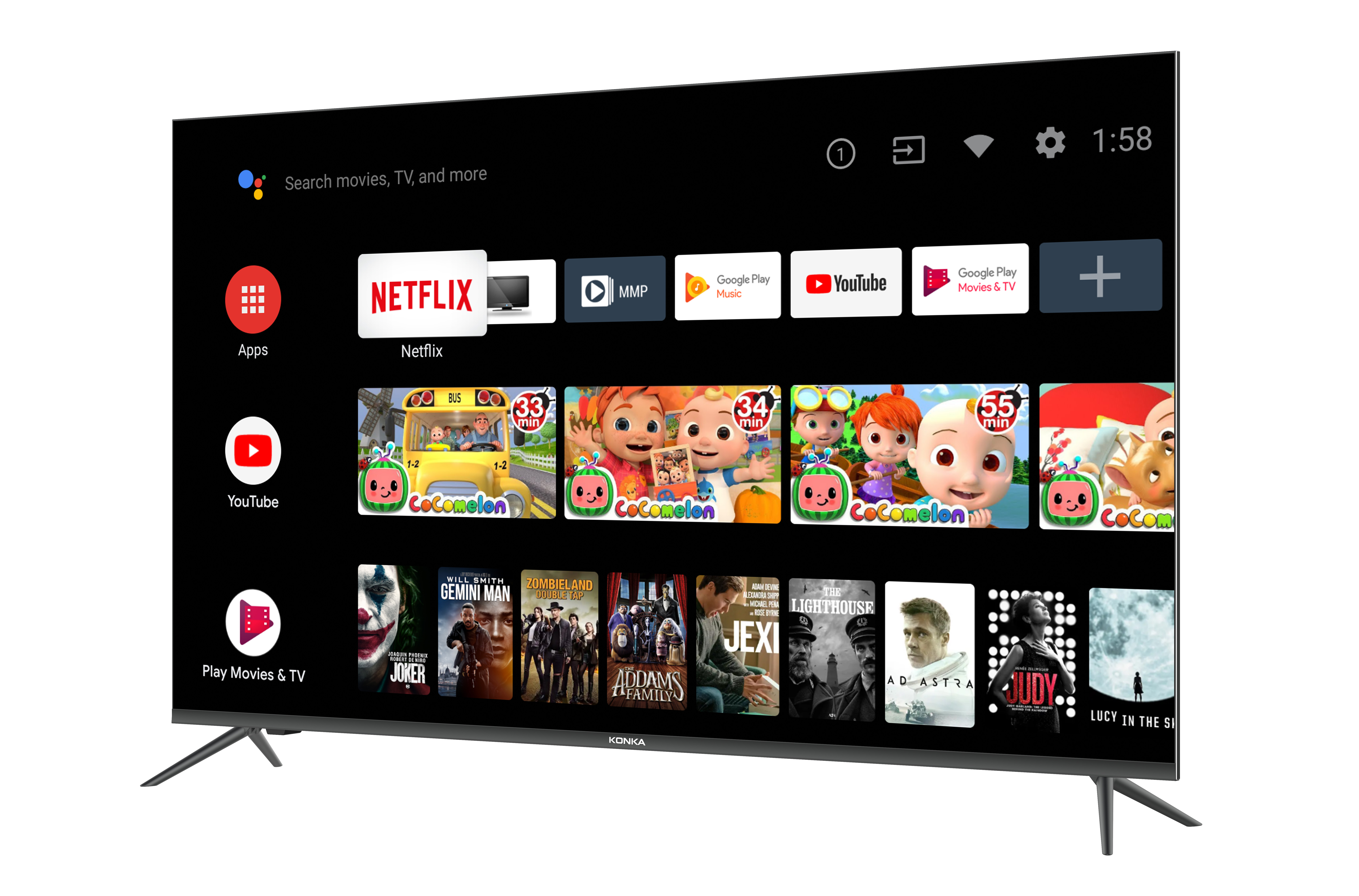 32'' Class Android TV - High Definition with Android TV - Konka