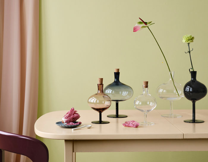 コスタ ボダ Bod フラワーベース バーガンディー S フラワーベース