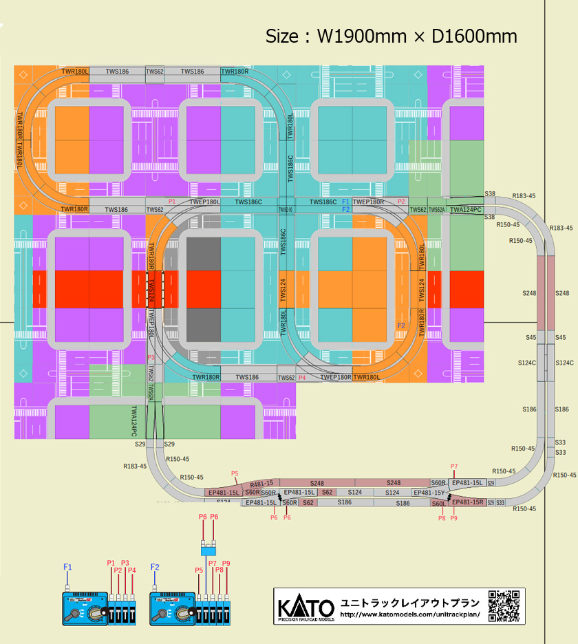 KATO鉄道模型ホームページ | ユニトラック レイアウトプラン特集