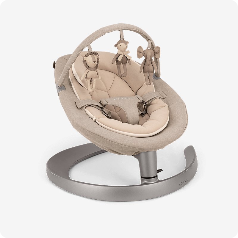 nuna バウンサー リーフ グロウ トイバー付（ビスコッティ）」について