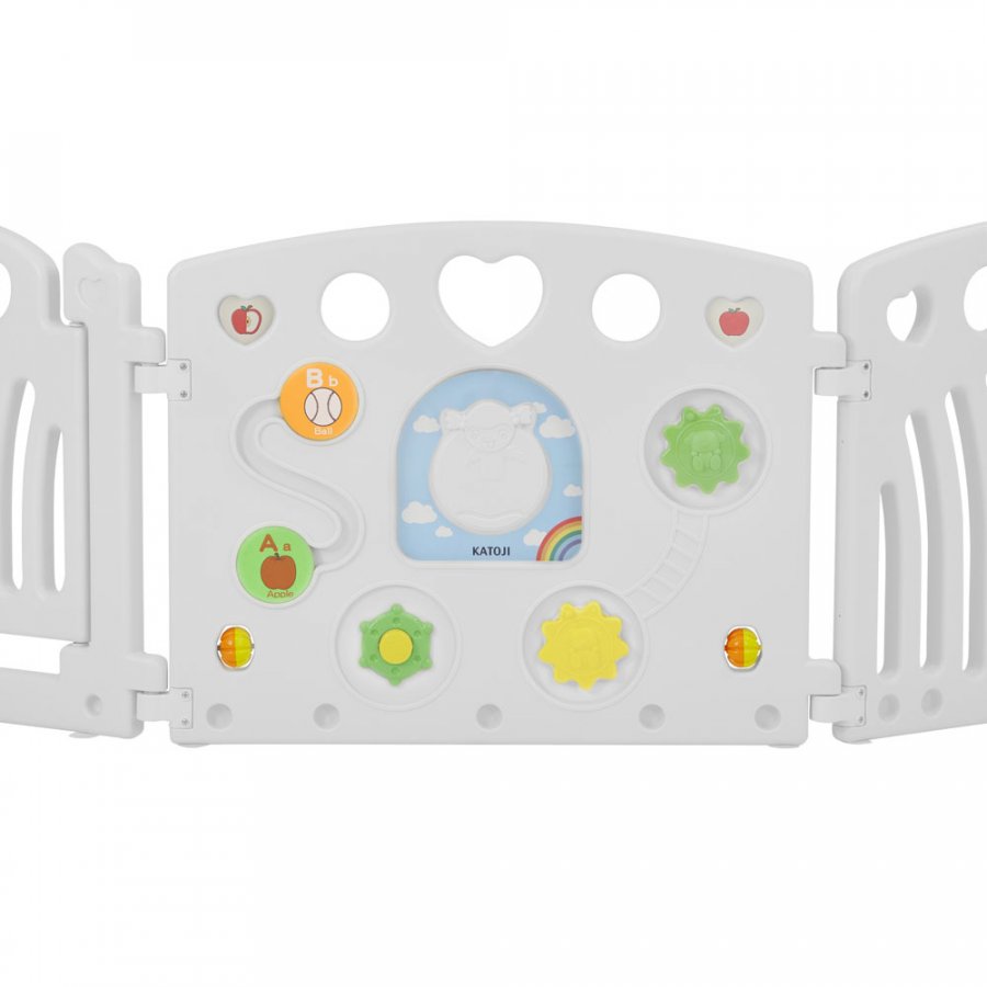 ベビーサークル 2ドア コロコロランド（オールホワイト）」について