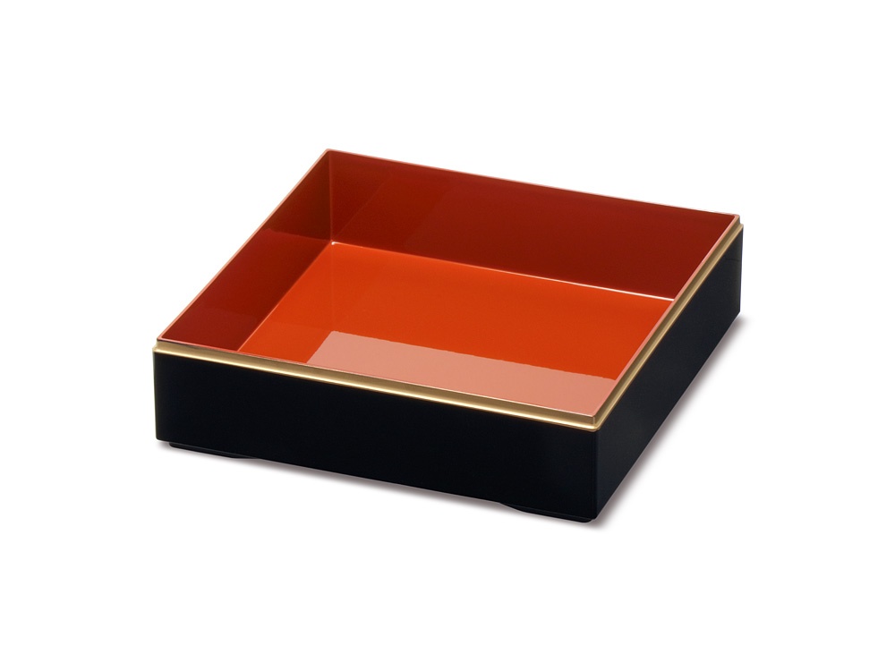 塗おせち重箱 校倉金線 黒 7寸 フタ | 塗のお重 | ネットストア | 京の