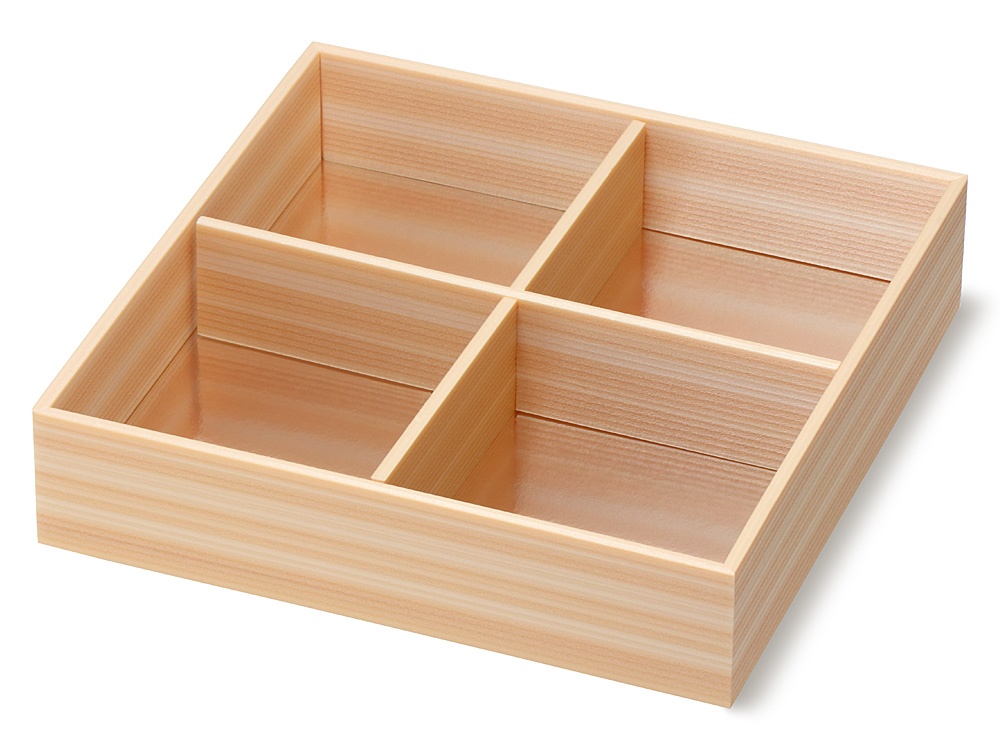 ユニ折箱 みずき 松花堂 8寸のせ蓋【包】 | ユニ折箱 料理箱 | ネット