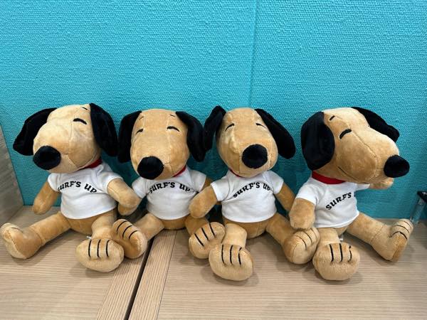 日焼けスヌーピー moni ハワイ ぬいぐるみ キーホルダーマスコット