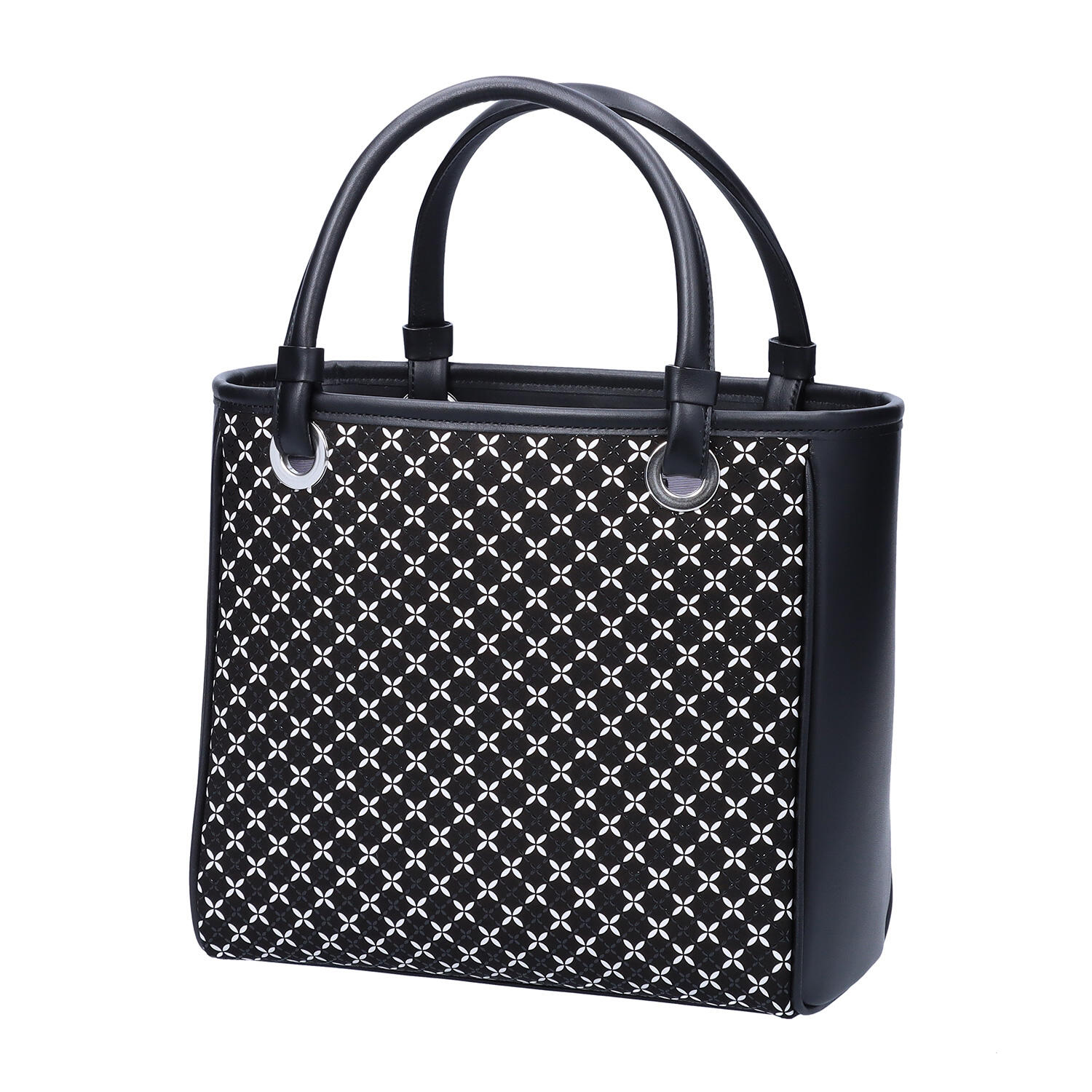 甲州印伝 更紗 伝統工芸 鹿革 漆 ハンドバッグ | 株式会社 印傳屋上原