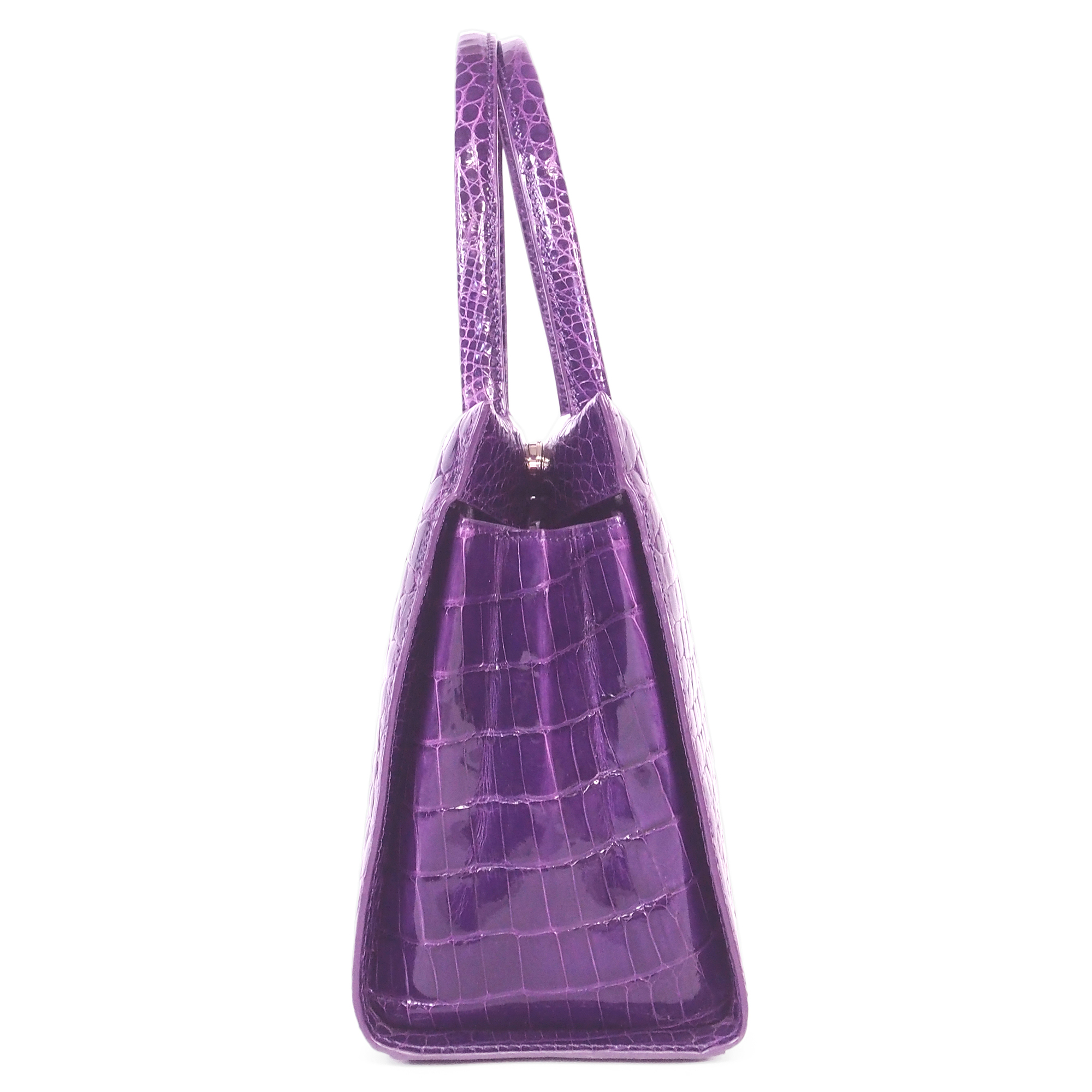 カワノバッグ / センター取り 一点物 クロコダイル レディース