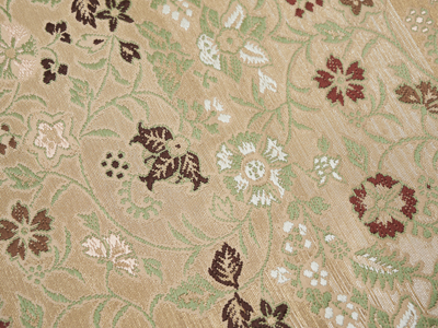 早雲寺銀襴」全通袋帯 伝統工芸士 新井寛作(u99190CL) 帯紹介