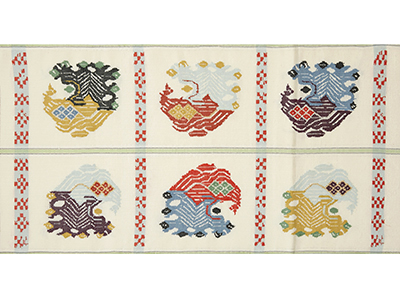 甲比丹孔雀」本袋帯 龍村平蔵製(z71720ia) 特選きもの・帯紹介