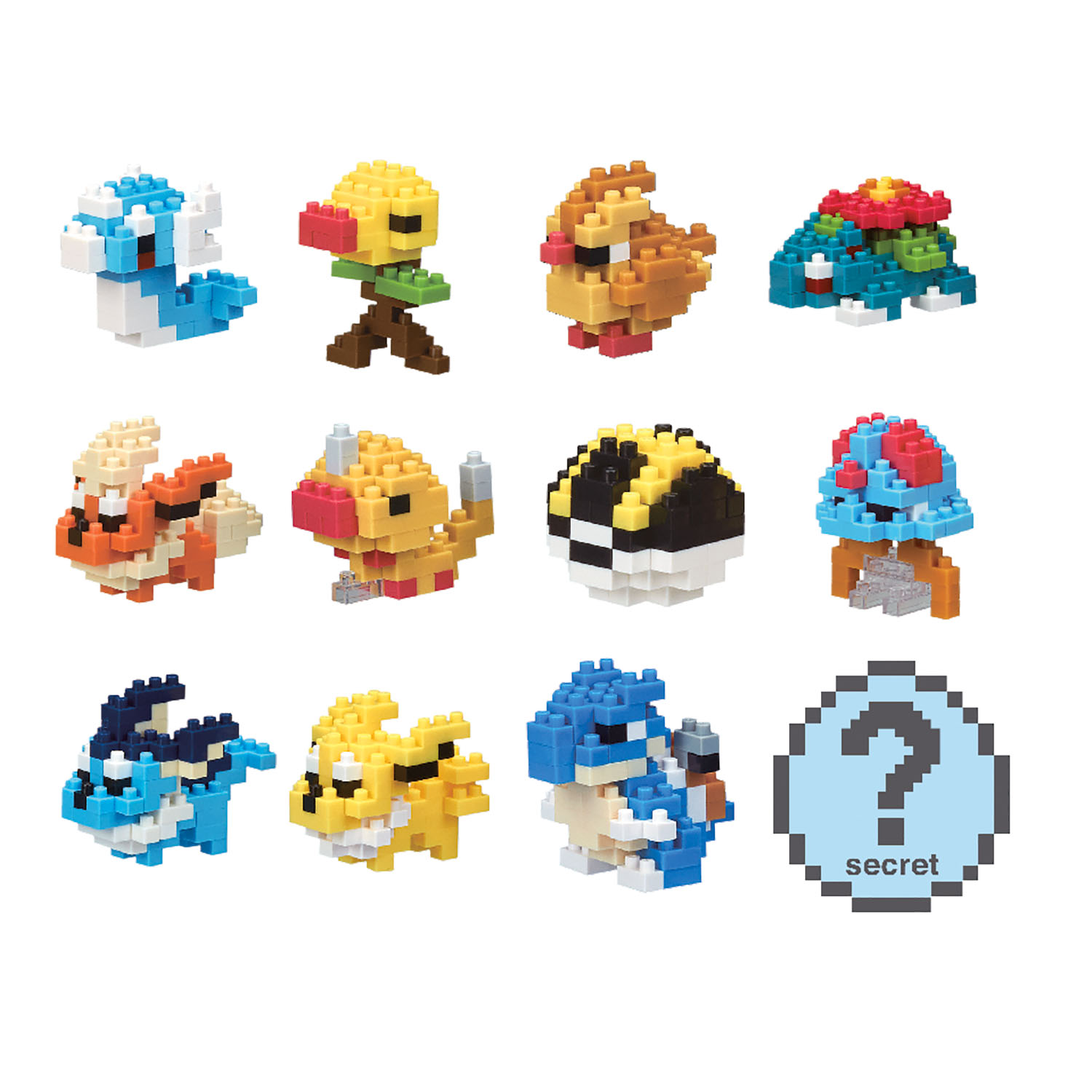 ミニポケットモンスターシリーズ03 | CATALOG | nanoblock® | ブランド
