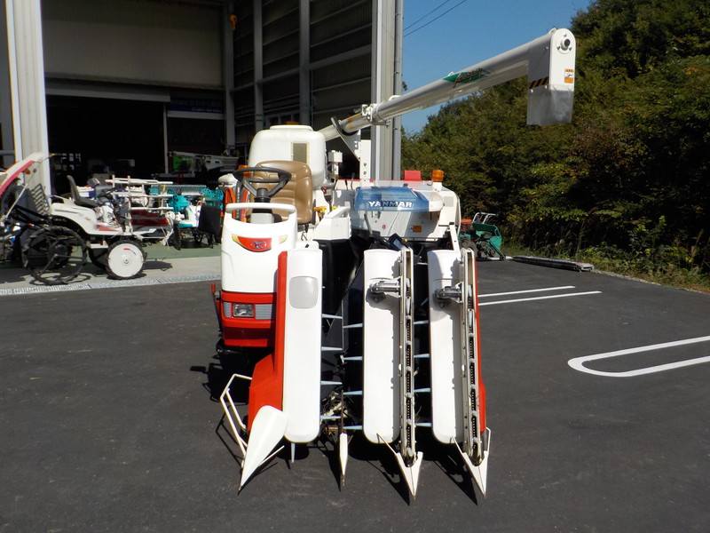 ヤンマー コンバイン AJ323G 3条刈 23馬力 丸ハンドル グレンタンク