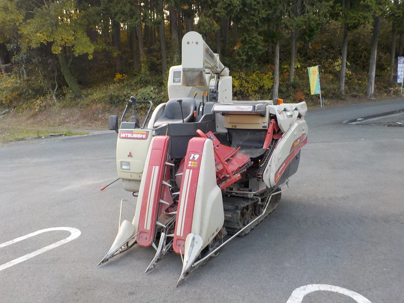 三菱 コンバイン VM19G グレンタンク 19ps 使用時間254h 2条刈 HST