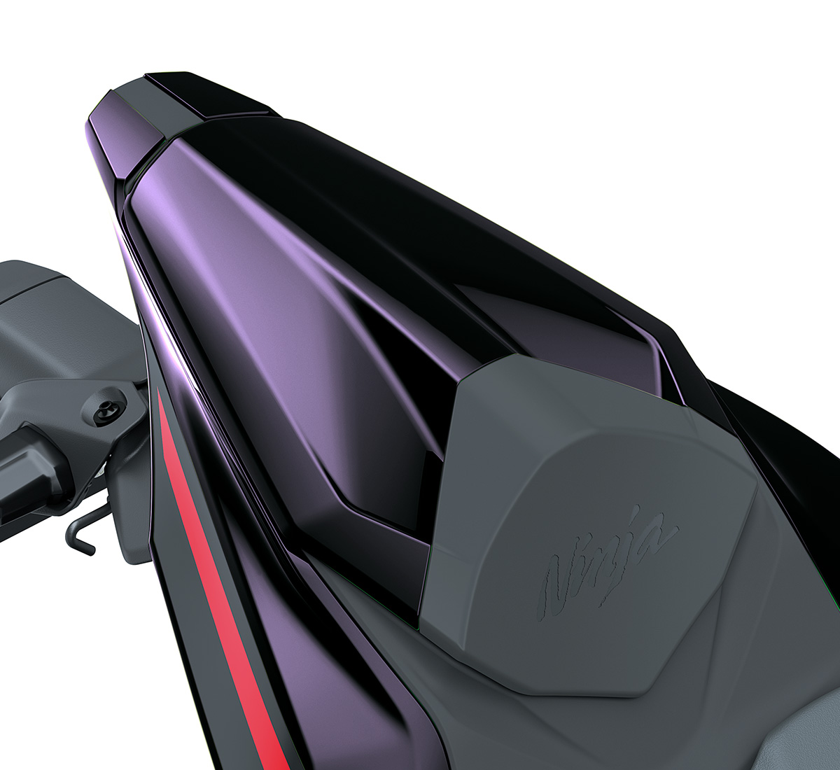 Ninja® ZX™-4RR 40th Anniversary Edition ABS Seat Cowl, Metallic