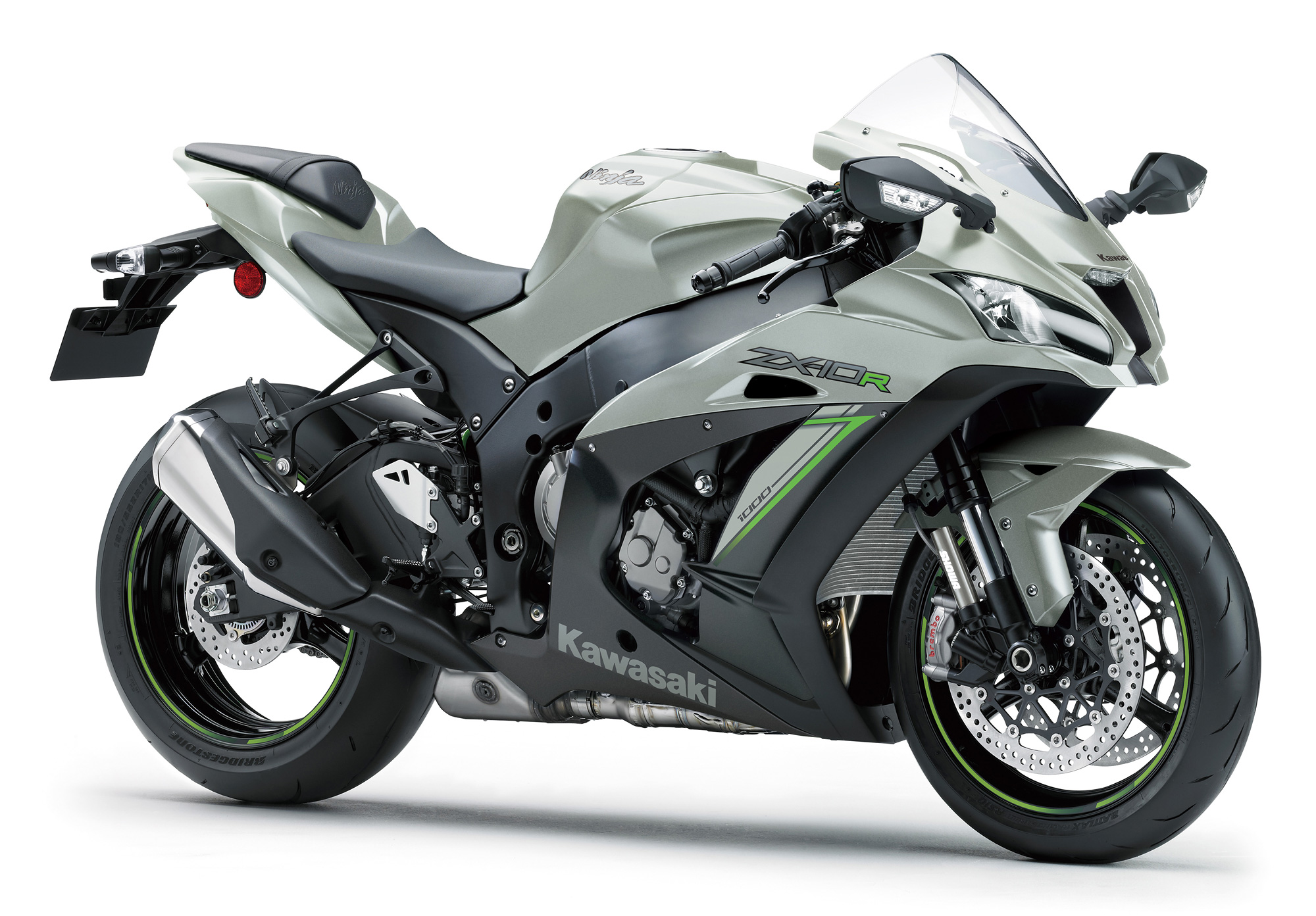 Ninja ZX-10R］カラーリングを変更した2018年モデルが発表 | 新車