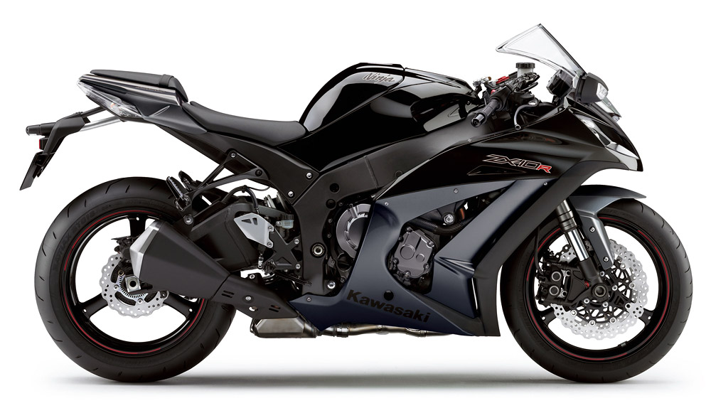 Ninja ZX-10R/ABS］2012年モデルはカラーリングのパターンを変更