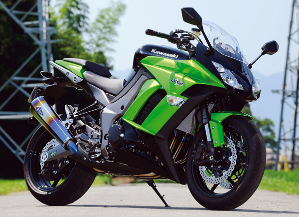 ワイバンリアルスペックマフラー for Ninja1000 by アールズ・ギア