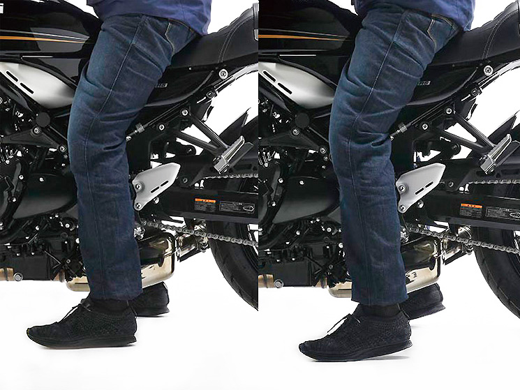 純正比で20mmダウン! EFFEXより、Z900RS用のローダウンキットが登場