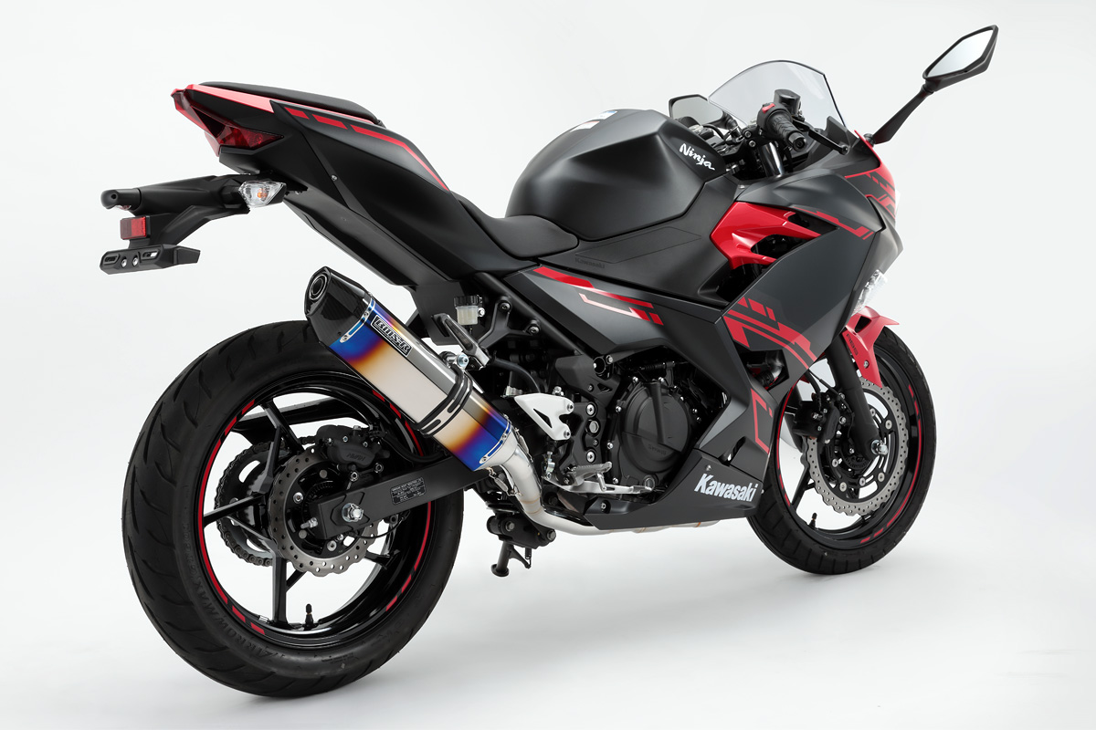 フルエキゾースト&スリップオンマフラー for Ninja 250/400 by