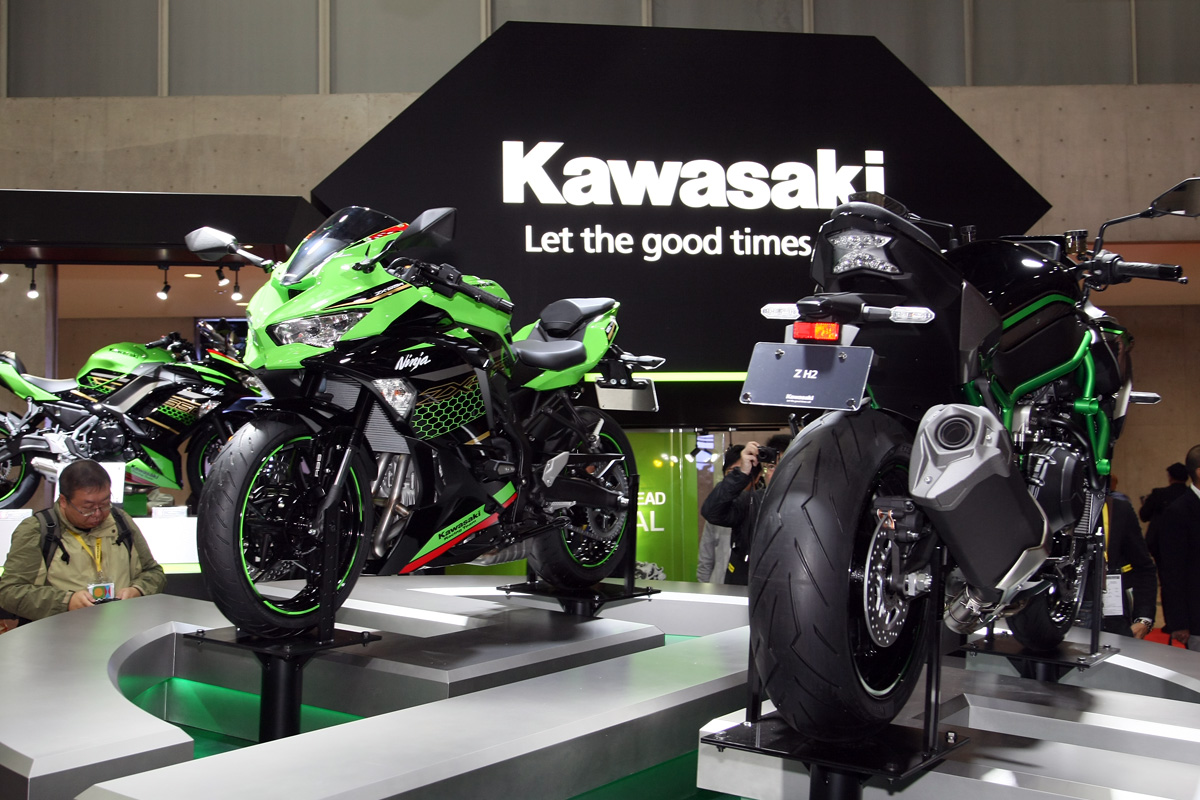 東京モーターショー2019 カワサキブース情報。新型モデルNinja ZX-25R