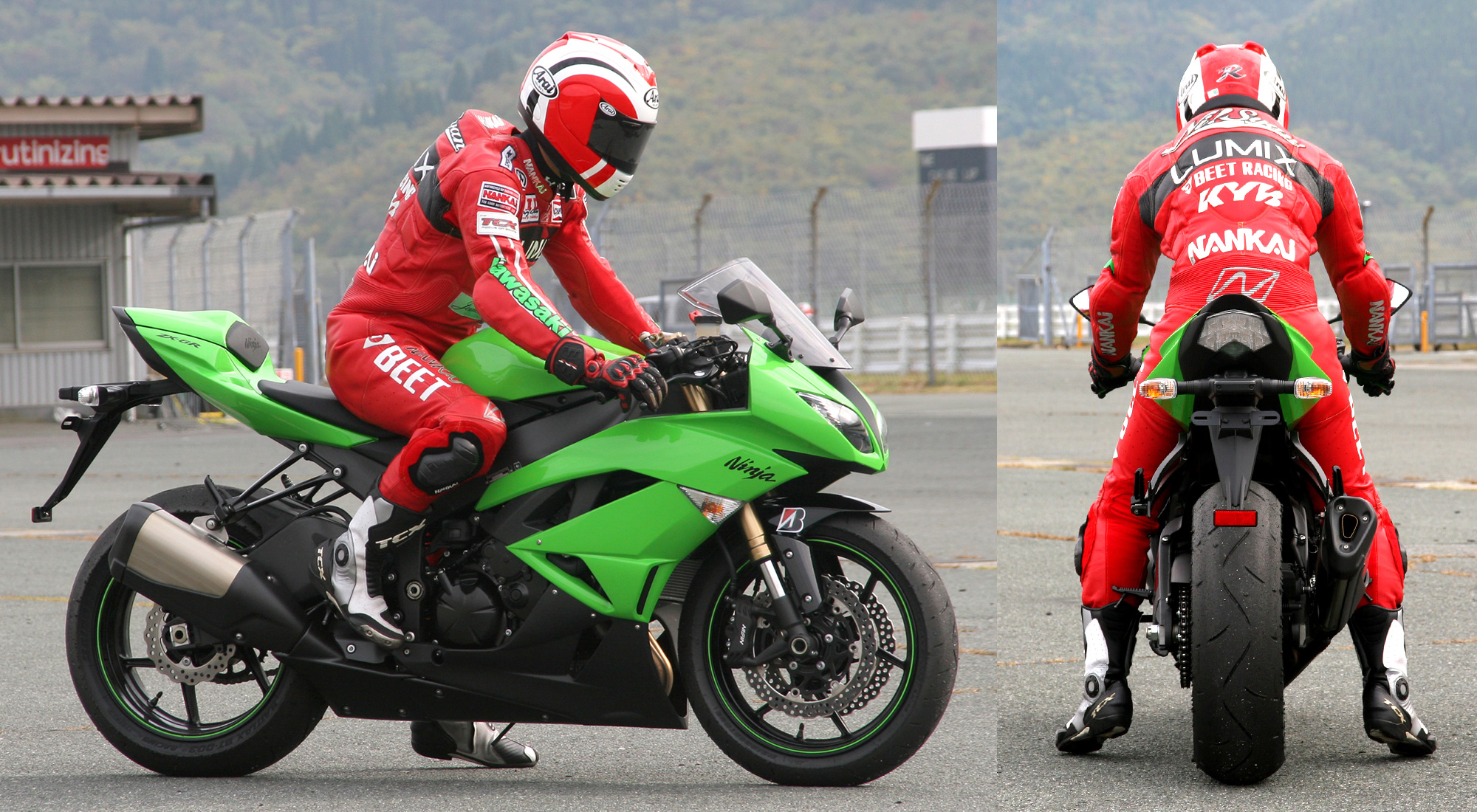 フロントを基点に自在に曲がれるコーナリングマシン／Ninja ZX-6R(2009